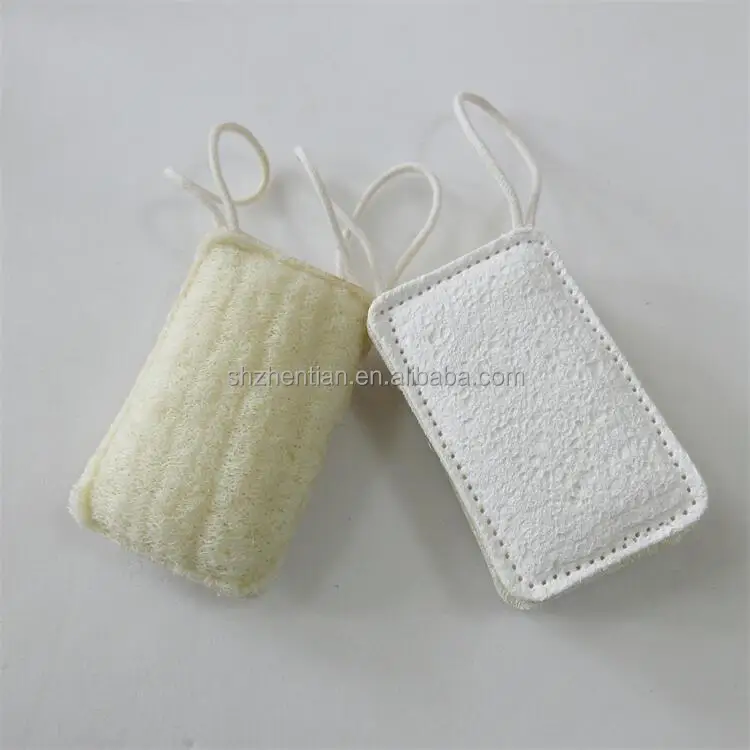 Loofah Pads/Exfoliating Loofah Body Scrubber 100% Natural Bath Sponge for Men and Women SPA