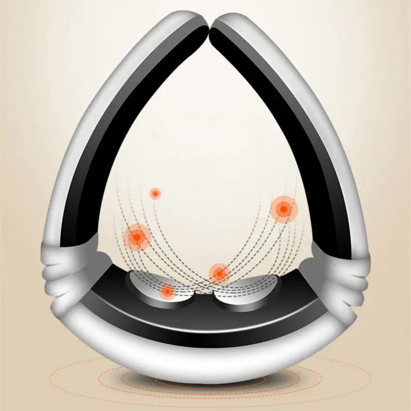 
Modern Novel Design Golden Supplier Neck Massager Pillow 