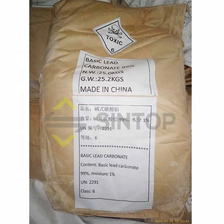 Competitive price High quality 1250mesh Reagent Industrial grade CAS 1319-46-6 Basic lead carbonate for pigment paint