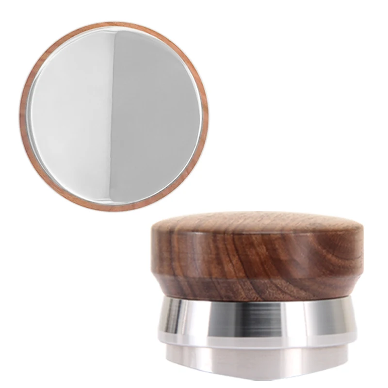 Регулируемый Темпер для кофе, двухголовочный распределительный инструмент, профессиональный пресс для кофе