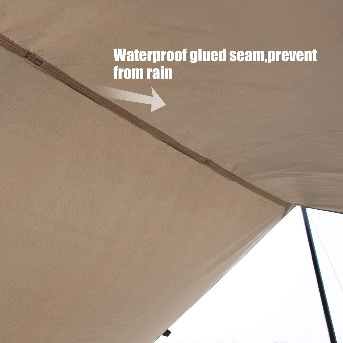 Superior Quality Waterproof Anti-UV Camping Rain Fly Tarp Tent for Outdoor Camping Picnic Canopy Patio Awning with Stuff Sack