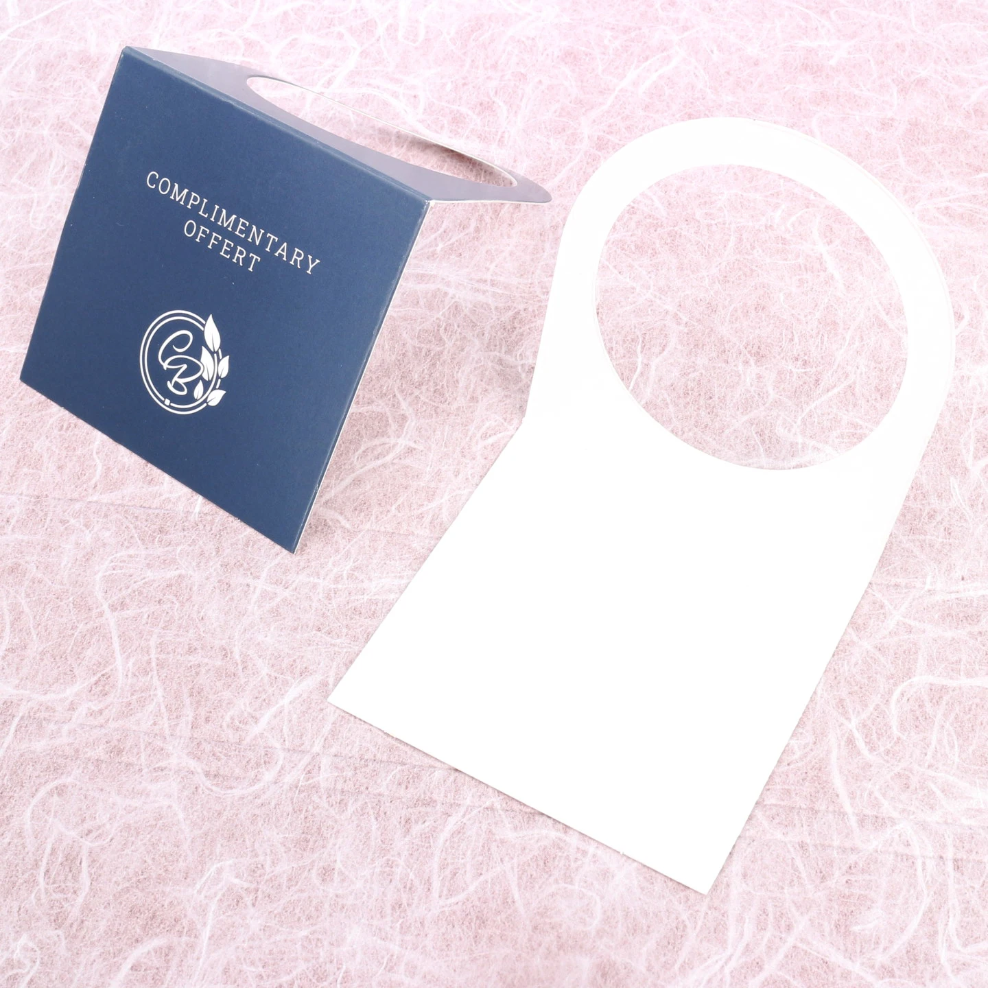 Paper Collar Label For Bottle Factory Wholesale  Logo Printed Textured Paper for Wines