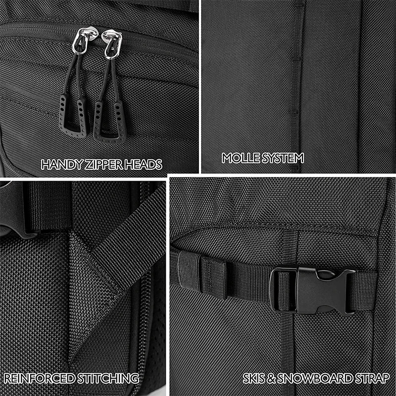 Hot Selling Ski Boot Bag Ski Boot Travel Backpack for Skis Helmet Snowboard Accessories