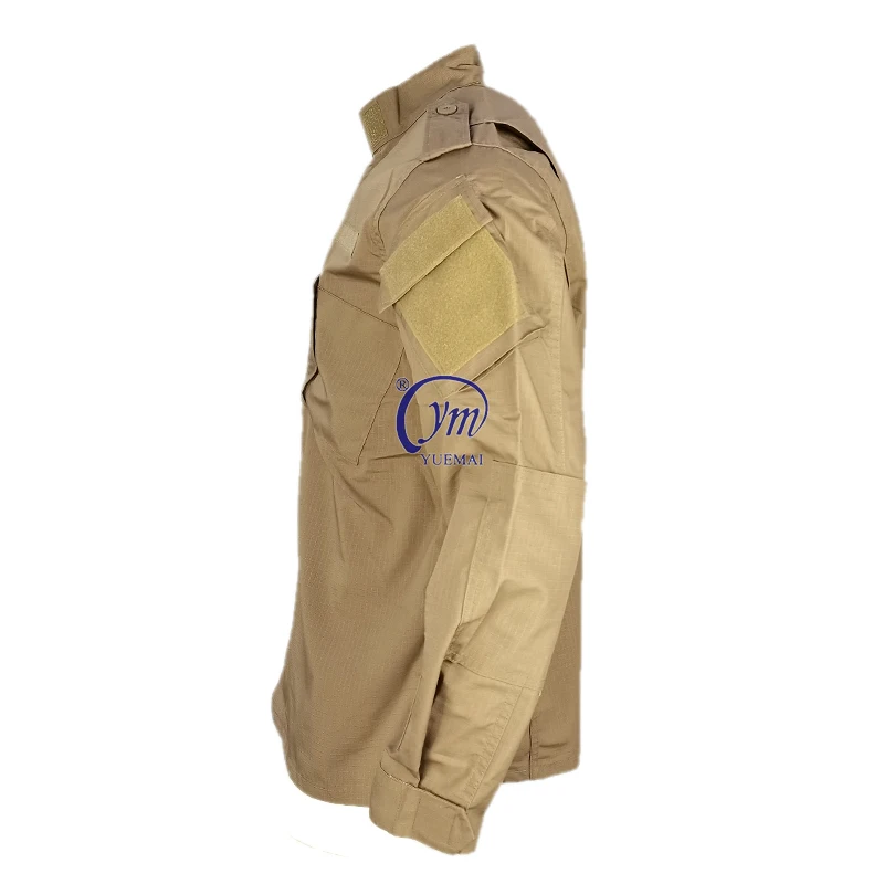 Men Tactical Uniforms Acu Universal Combat Suit Camouflage Blue Ripstop Security Guard Uniform Style Uniform