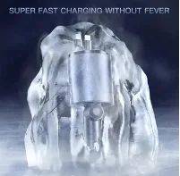 PSDA Multi Retractable Car Charger 4 in 1 Car Fast Charger 60W Retractable Cables (2.6FT) Type C Ports FOR iPhone 15 Samsung