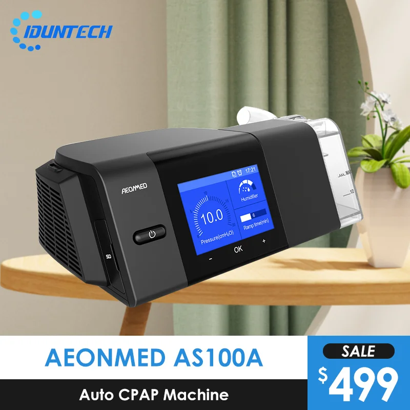 Автоматическая сипап-машина AS100A, назальная маска с подогревом, увлажнитель, Медицинское Терапевтическое устройство APAP для предотвращения храпа