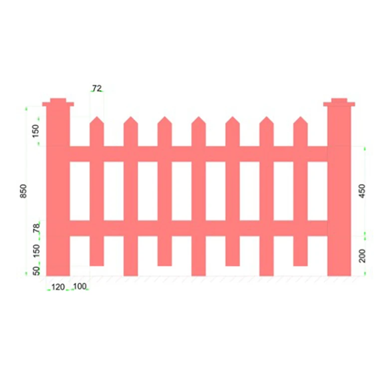 
Hot Selling High Quality Anti-UV WPC Composite Fence Panel Outdoor 
