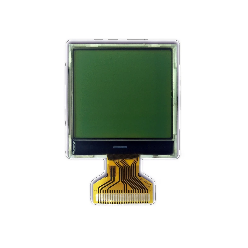 Yellow-green 5V lcd 12864 graphic lcd 128x64 lcd