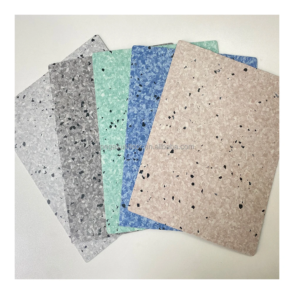 conductive floor ESD anti static homogneous vinyl flooring roll is operating room