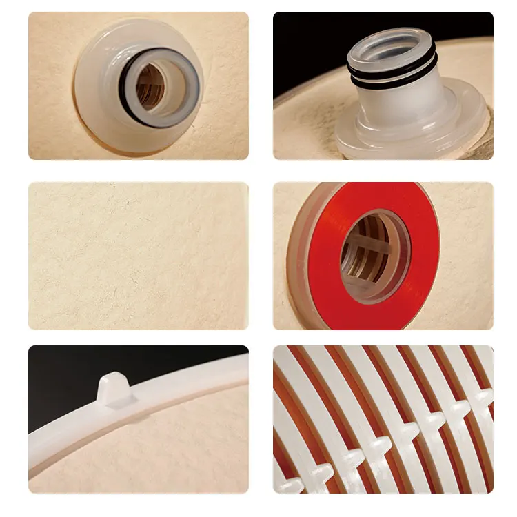 China Mill Depth Filters Lenticular Beer Filter 0.2 Membrane Filters Depth Stack 8'/12'/16' For Beer Filtration