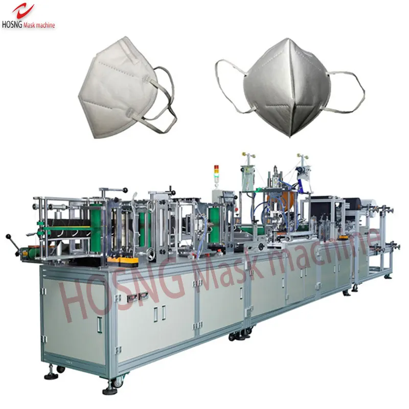 7 Days Fast Delivery Fully Automatic Medical Non Woven Fabric Kn95 Face M ask Making Machines Production Line