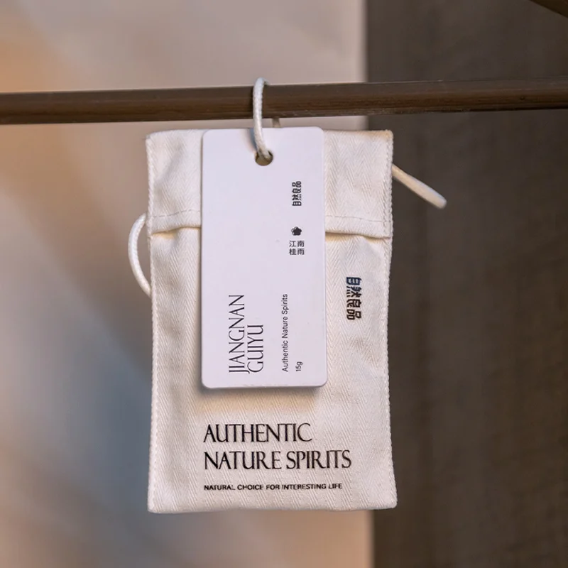 Custom Printing Sachet Wardrobe Aromatherapy Lasting Aroma Stay Fragrant Car Load Twill Fabric Cotton Sachet Bag