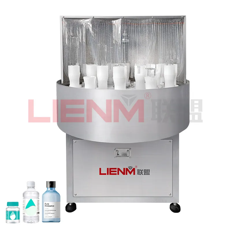 LIENM Semi-automatic disc bottle washing machine bottle cleaning machine