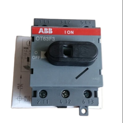 New-ABB and original OT80F3 0T80F3 3P 80A 1SCA105798R1001 Switch disconnector