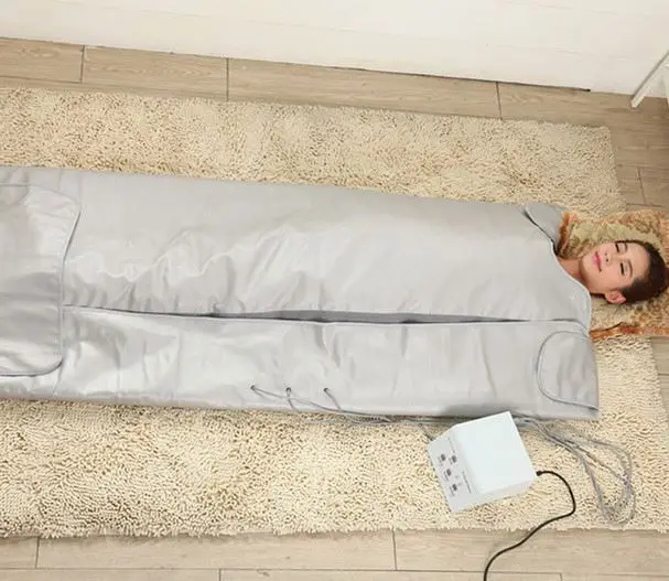 Hot Sell Wholesale Thermal 3 Heated Zone Wrap Sauna Blanket for Body Slimming