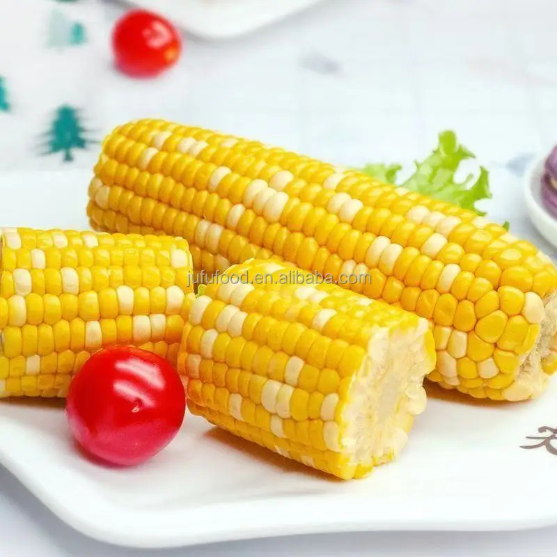 Manufacturers Wholesale Corn Snack Boiled Sweet Corn Cob Ready To Eat