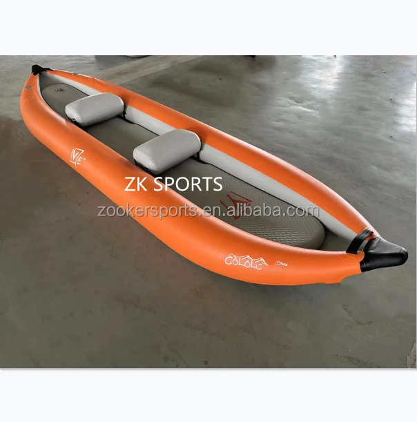 OEM Paddle Kayak Fishing Inflatable Fishing Kayak Fishing Boat With Seat for sale
