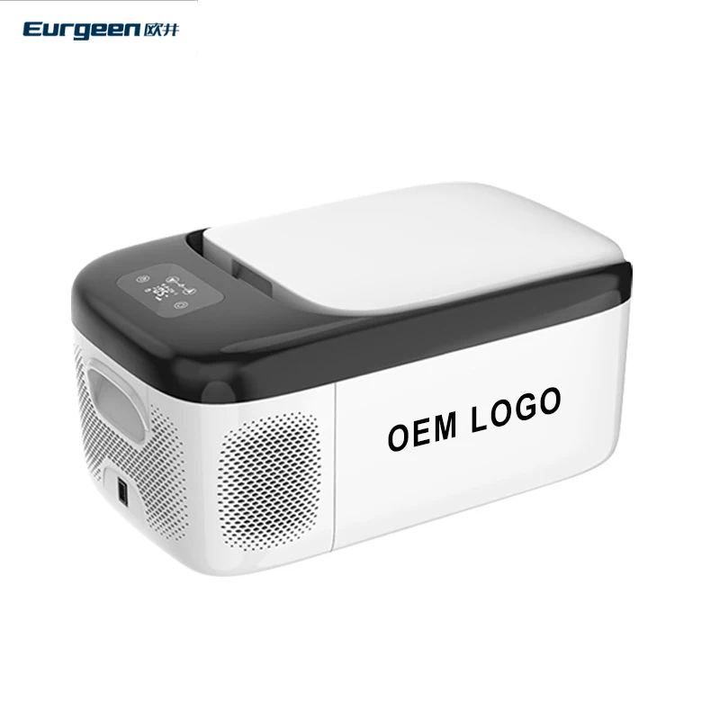 18L Car Home Auto Refrigerator Mini Fridges DC12/24V Freezer Cooler Heater Keep Warm Fresh for Car Home Pinic Camping AC110/220V