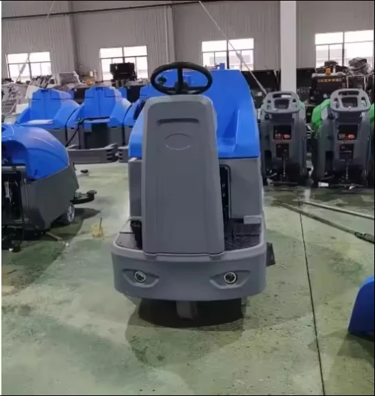 SC220-1300D High Quality Durable Automatic Floor Scrubber For Sale Shopping Mall Floor Cleaning Equipment