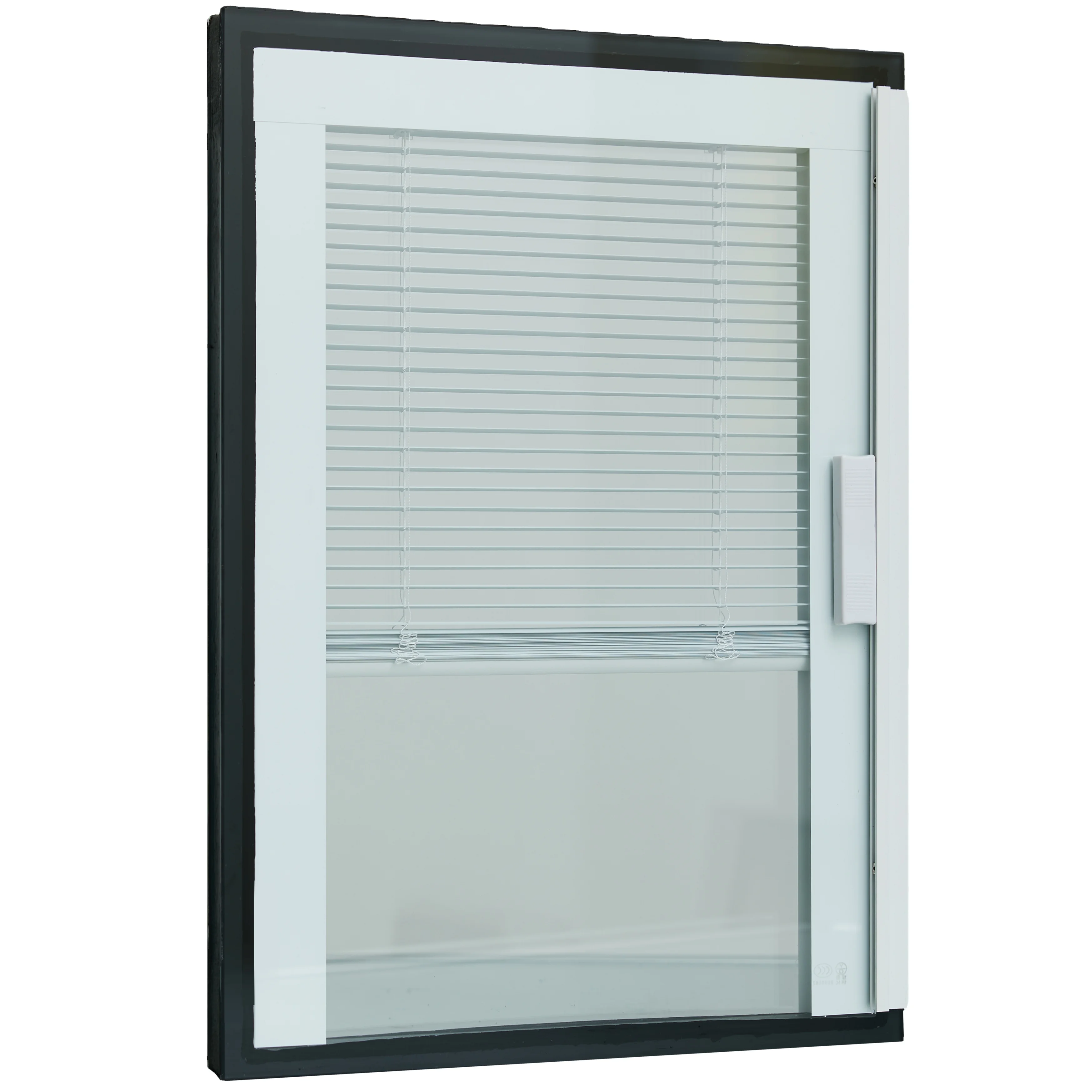 Window Door Blinds Between In Glass  Integrated  Waterproof And Windproof Glass Blinds