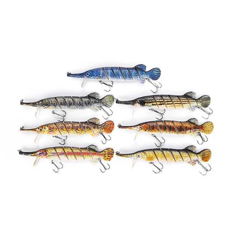 Manufacturer 17.8cm 73g  Hard Fishing Lures Jointed Carp Fishing lures Garfish Swimbait NEW !!!
