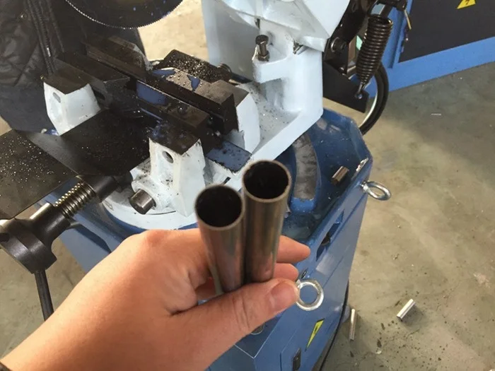 MC-315A Manual type universal saw blade disc cutting machine for tubes