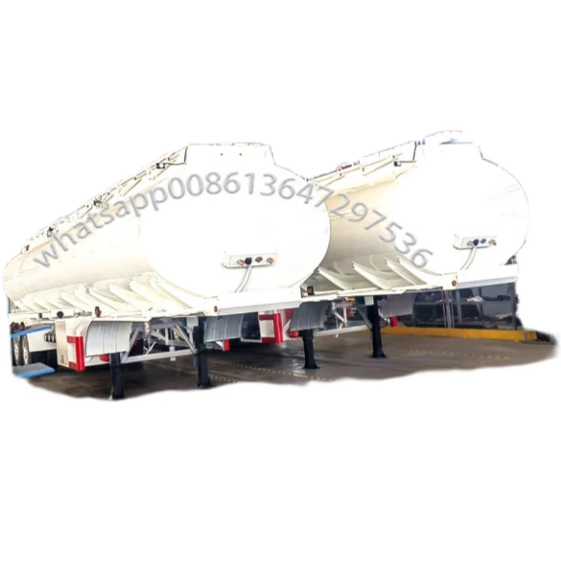NER USED 3 axle 40000 litres fuel tank trailer 10000 gallons vegetable oil tanker Truck trailer