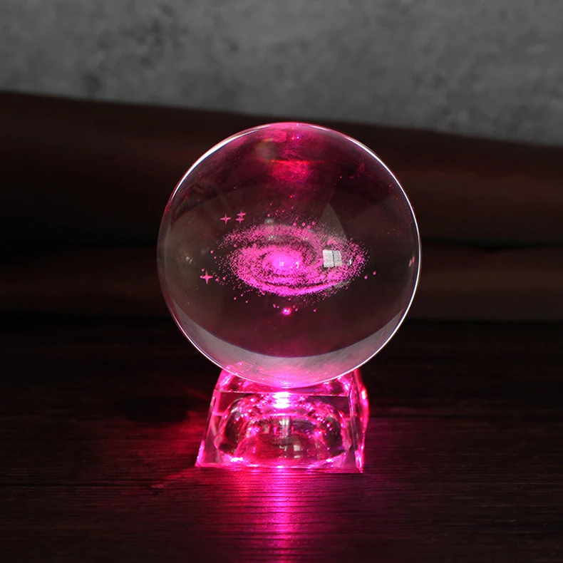  MH-Q0089 custom laser k9 crystal ball со светодиодной