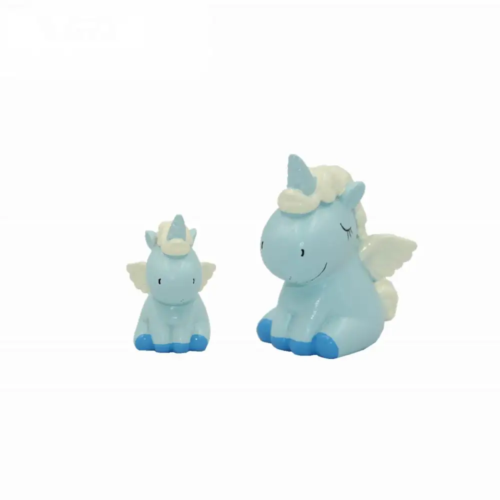 
Polyresin best sales figures sitting unicorn vivid gifts ceramic design home decoration 