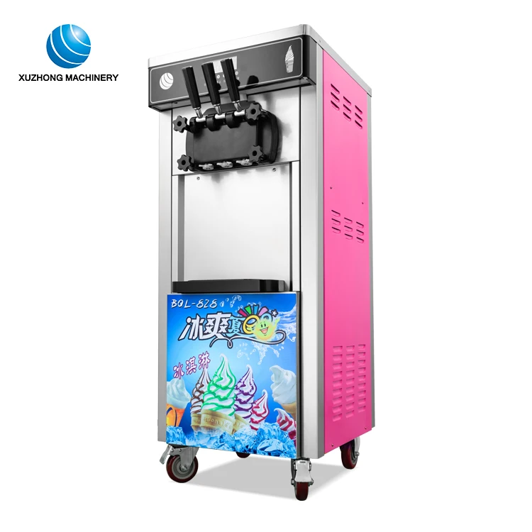 good quality commercial glace ice cream machine/soft icecream maker