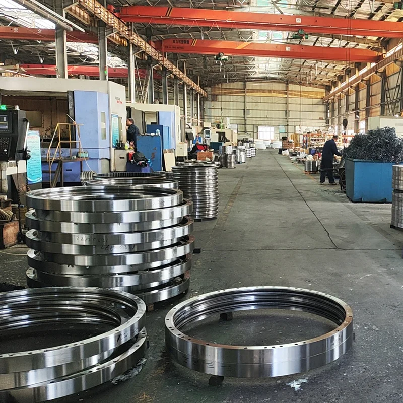 Litian High Guarantee Slew Bearing Excavator Swing Circle SK60-5 Slewing Bearing