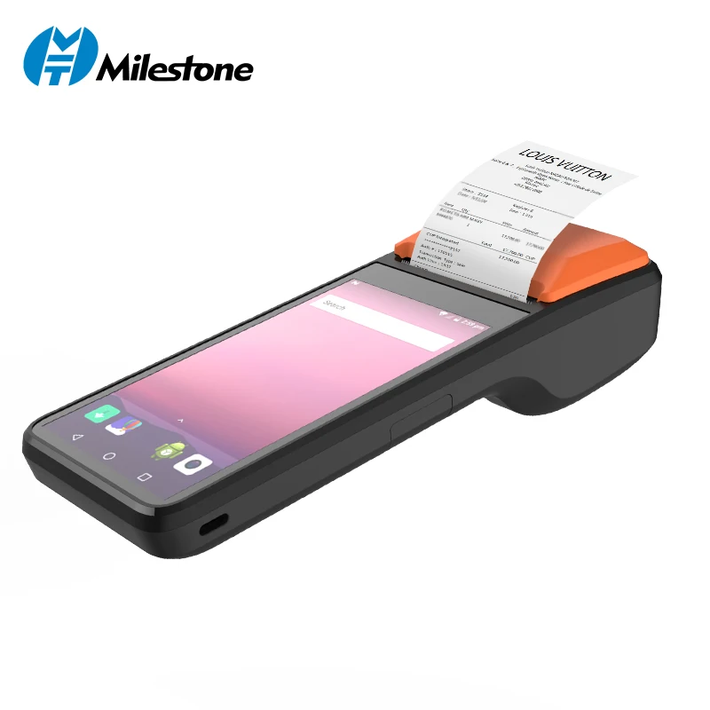 Milestone smart payment terminal paper receipts receipt printer  bill 58MM 80mm blue tooth used for receipt printer