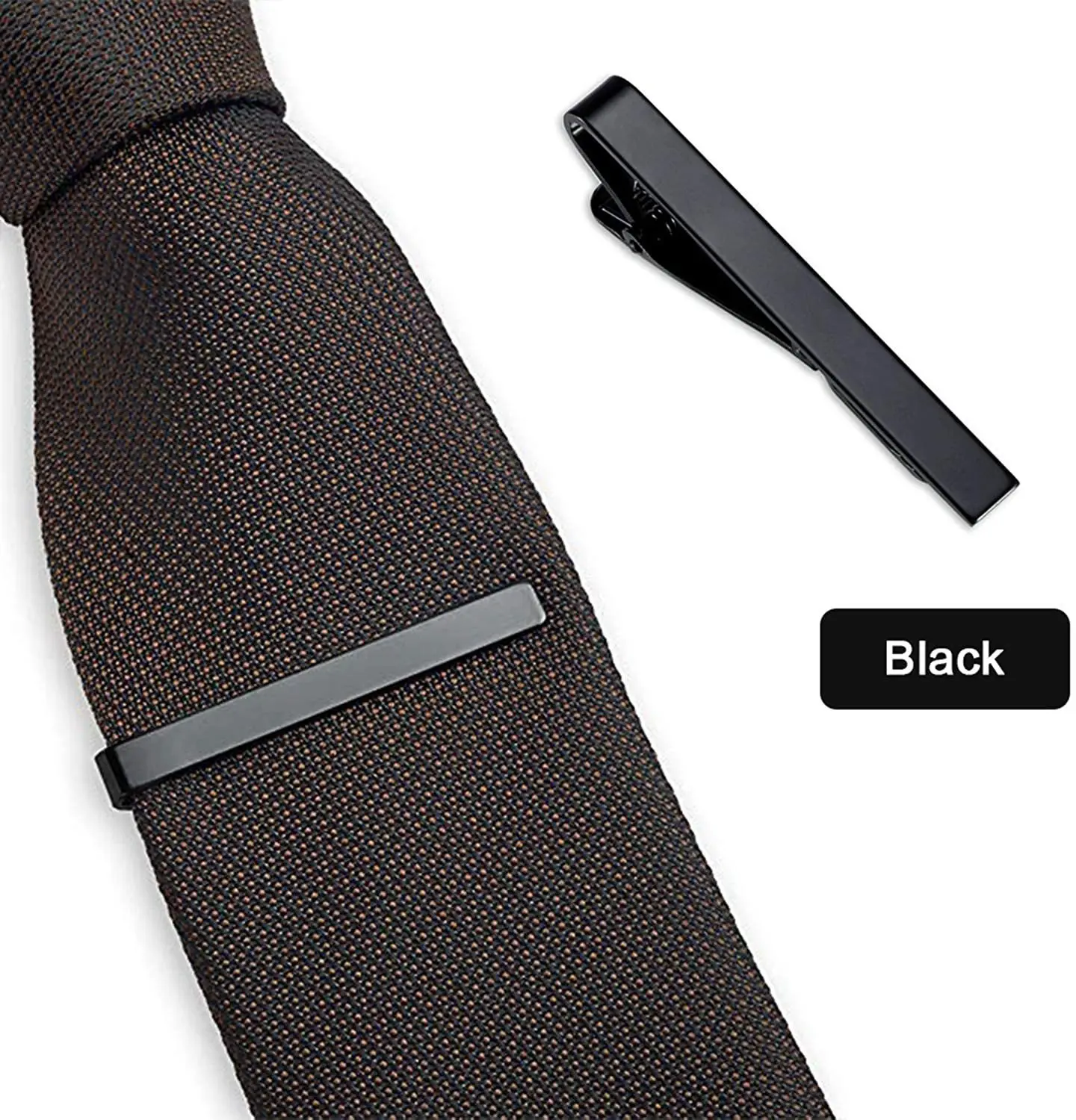 Classic Men Tie Pin Clips of Casual Style Tie Clip Fashion Jewelry Exquisite Wedding Tie Bar Silver And Golden Color