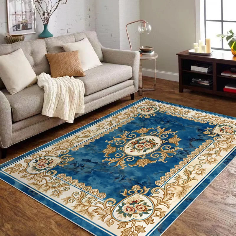 Custom Large Anti-Slip Modern Kitchen Hallway Rug Vintage Moroccan Living Room Runner Machine Washable for Home Prayer Use