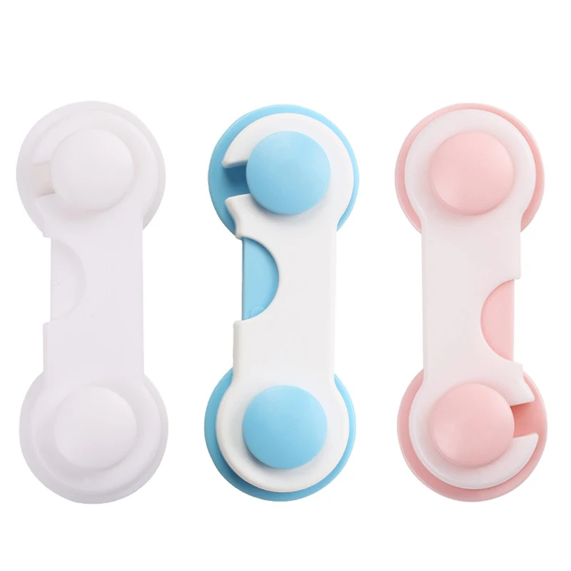 High Quality Baby Proofing Plane Cabinet Door Child Lock 3M Adhesive No Drilling Child Baby Safety Locks