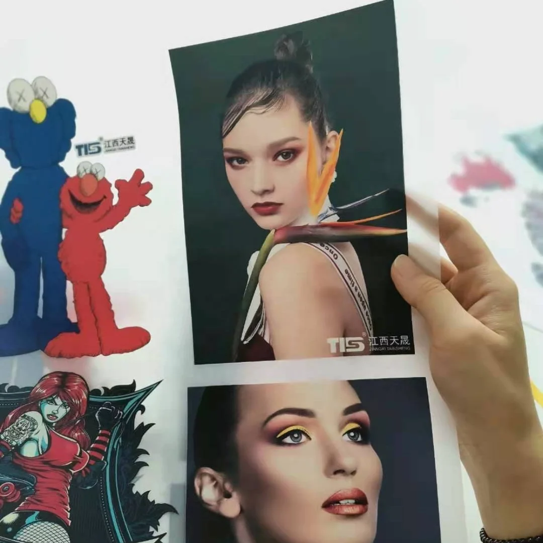 T Shirts PET Film 60cm Custom Heat Transfer Film DTF Printing Heat Transfer Film for Clothing Garment