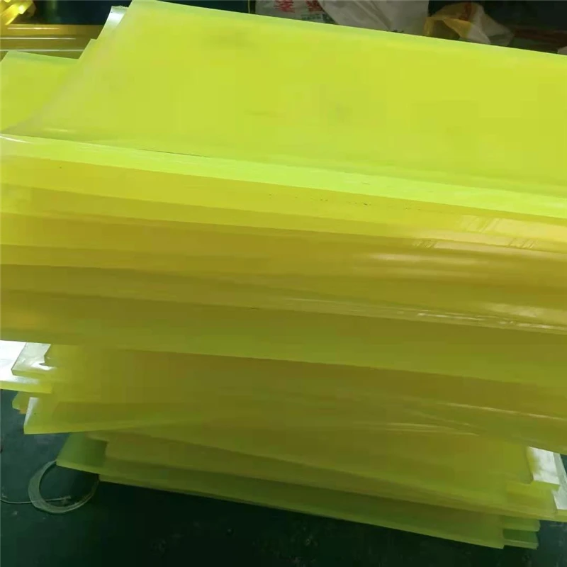 Transparent Polyurethane Pu Sheet Urethane Flat Sheet Plastic Casting Polyester Rubber Sheet