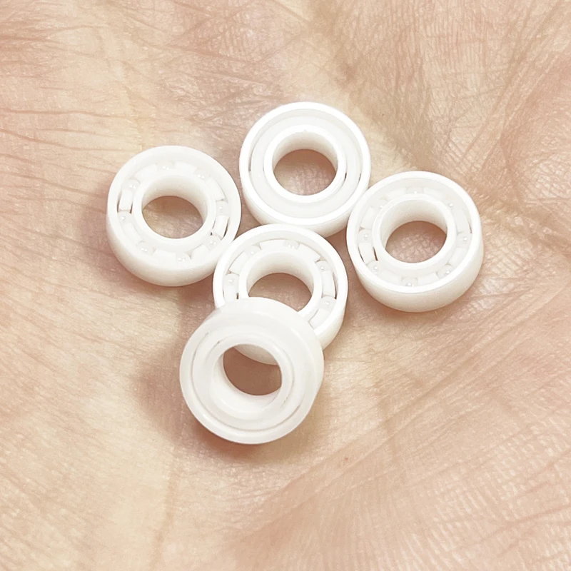 Factory Operated Micro Ceramic Bearings Smr115 Open Type Corrosion-resistant Zirconia Bearings for Fishing Gear