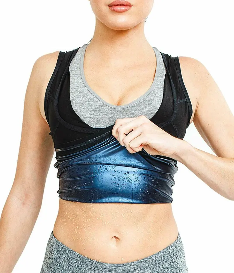 new fashion ladies Sweat Vest Slimming Body Fat Burning Waist Trainer Shapewear for female
