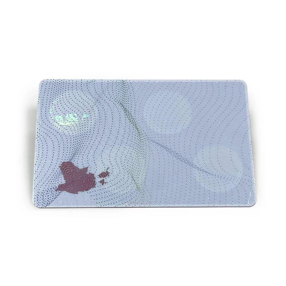 Custom Printed PVC Id Hologram Card Laminate Hologram Security Smart Id Card for Identity Protection
