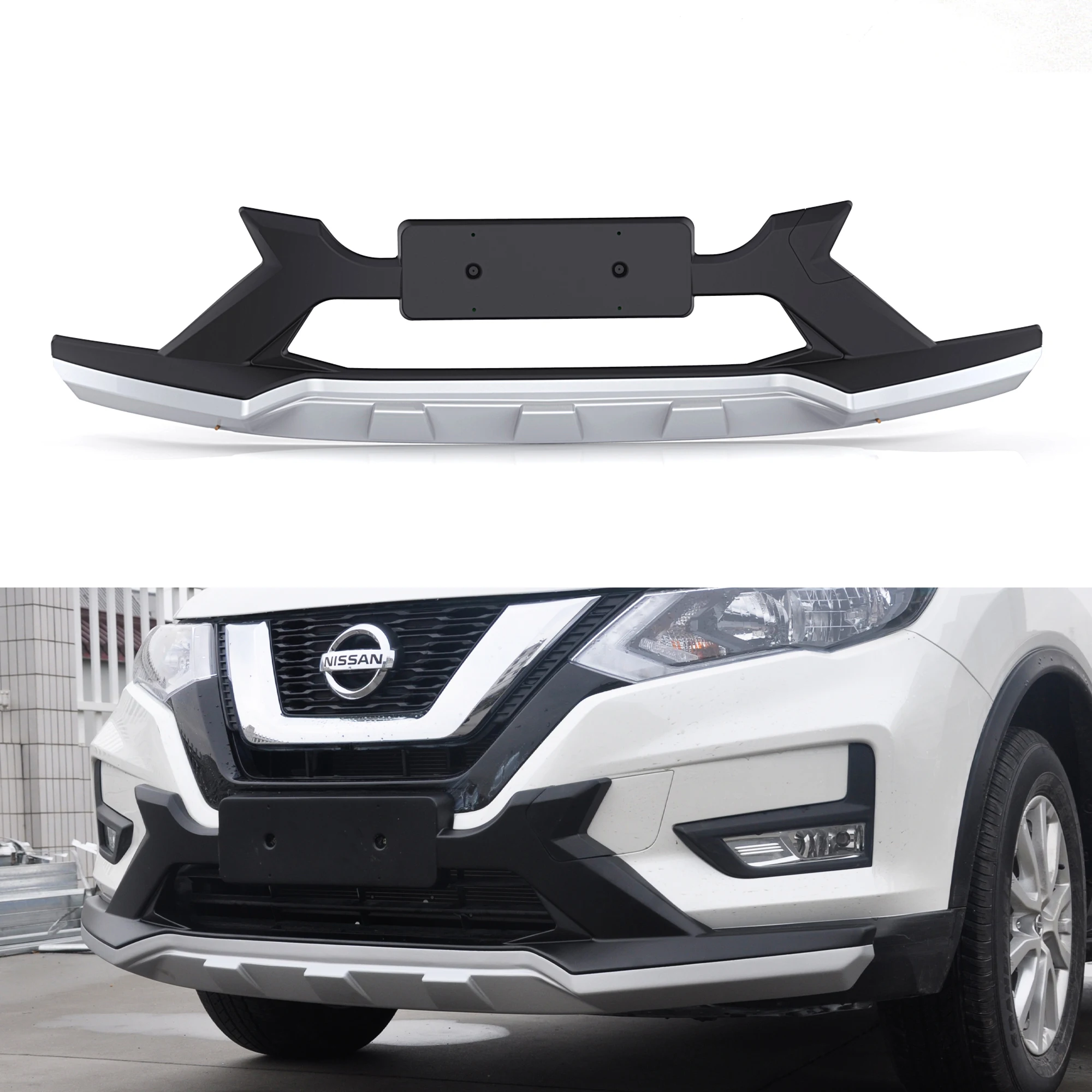 
High Quality ABS Front and rear bumper guard for Nissan X-TRAIL 2017 ABS 