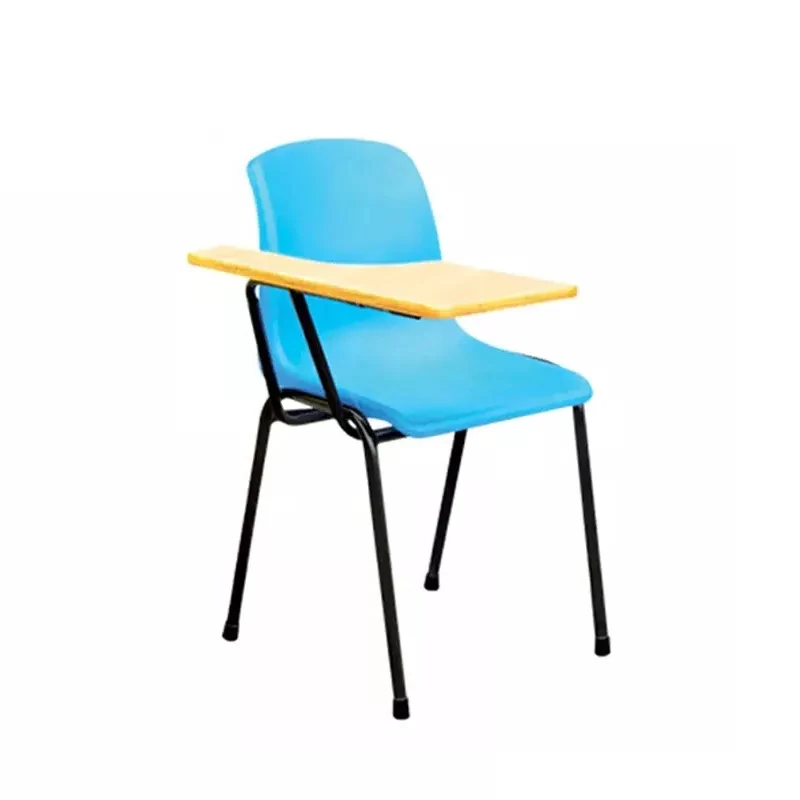 Cheap Study Writing Reading Colorful Plastic School Tablet Arm Chair