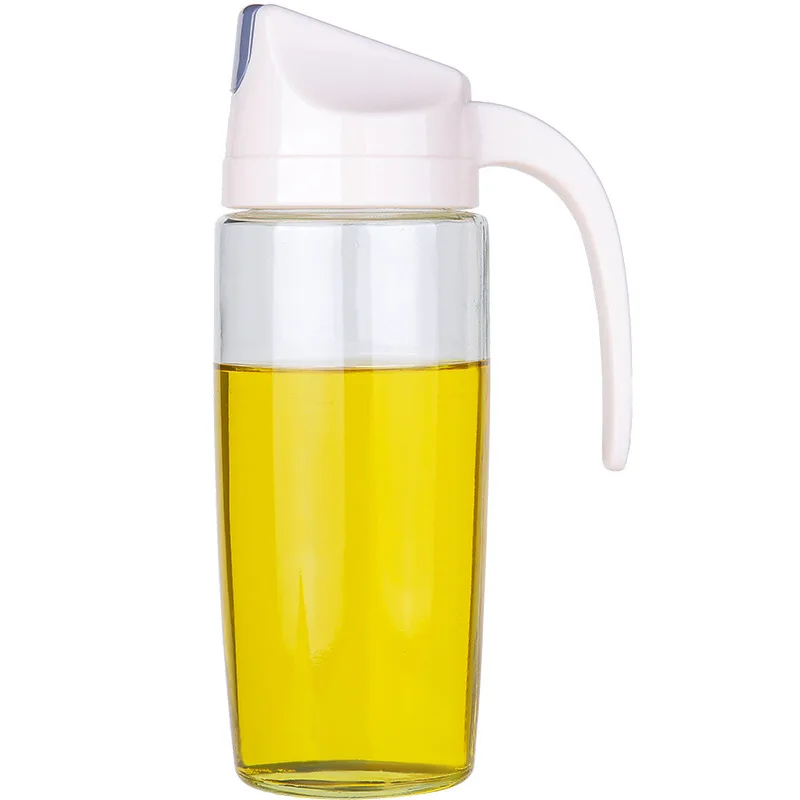 Drip Free Olive Oil Dispenser Bottle with Automatic Cap