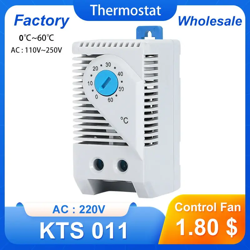 KTS 011 Small Compact Mechanical Thermostat Digital Temperature Controller