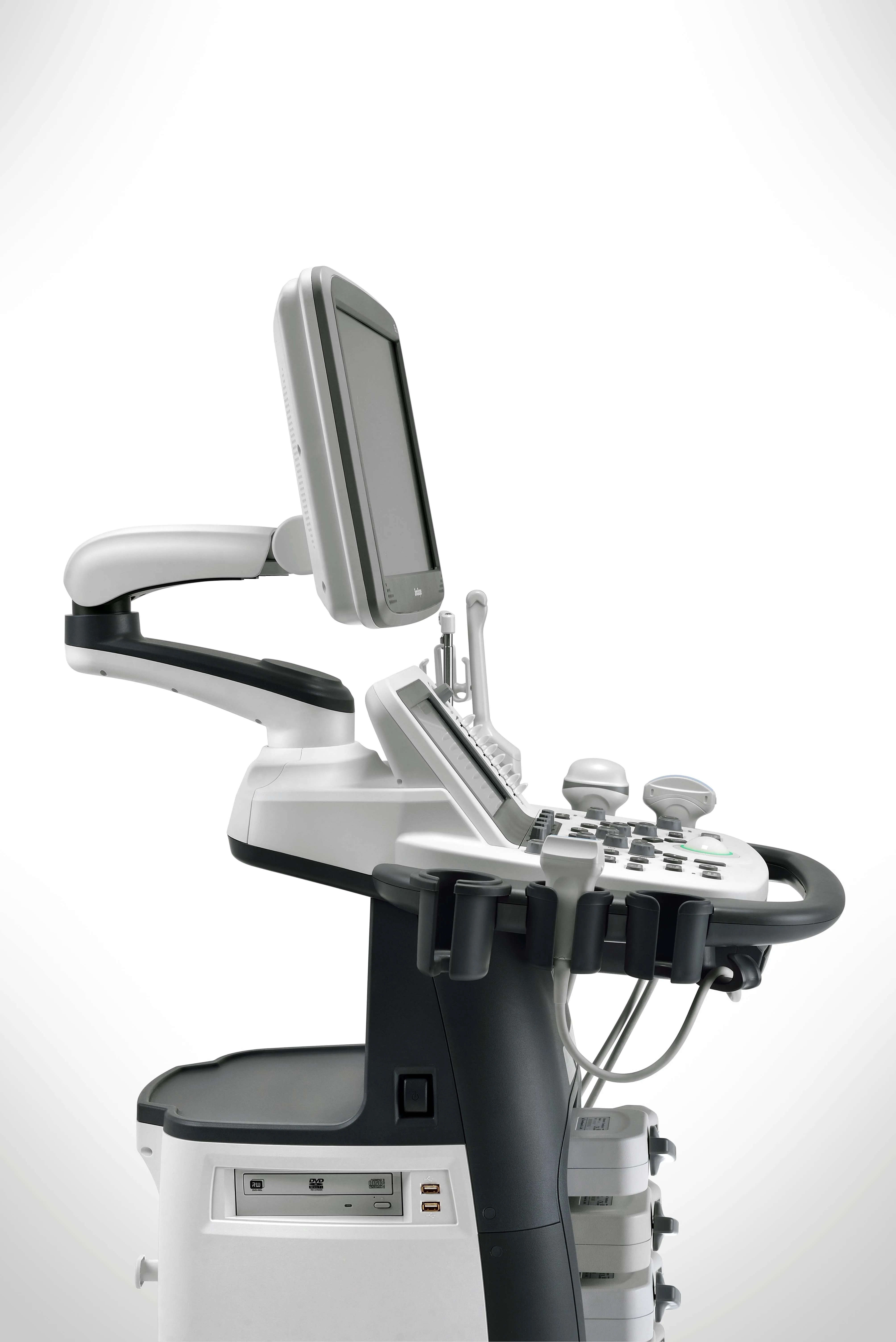 double screen Sonoscape S22 trolley color doppler ultrasound machine professional hospital and clinic