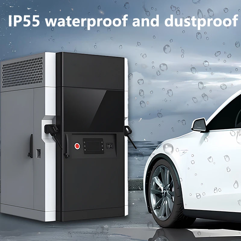 CE Certified 120KW DC Fast Charging Pile Electric Vehicles New Energy Car Wifi 4G 5G Connectivity Industrial Commercial Storage