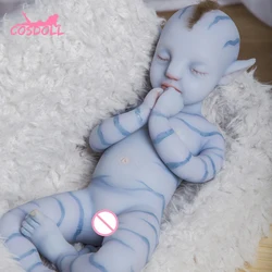warehouse COSDOLL Avatar Reborn Baby Doll Soft Silicone Baby Doll for Kids Holiday Gift