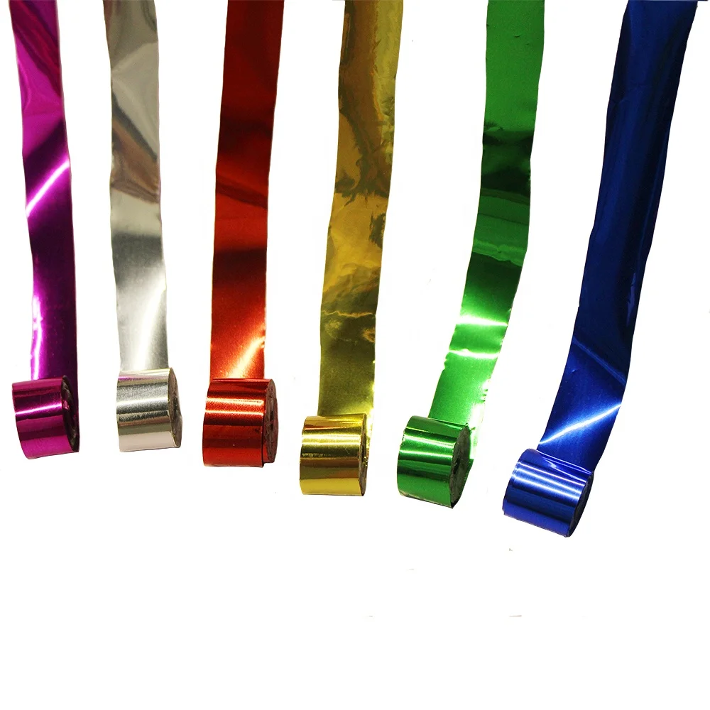 Stage FX Glitter Metallic Foil Paper Streamers for Concert Wedding Night Club and Party Supplies