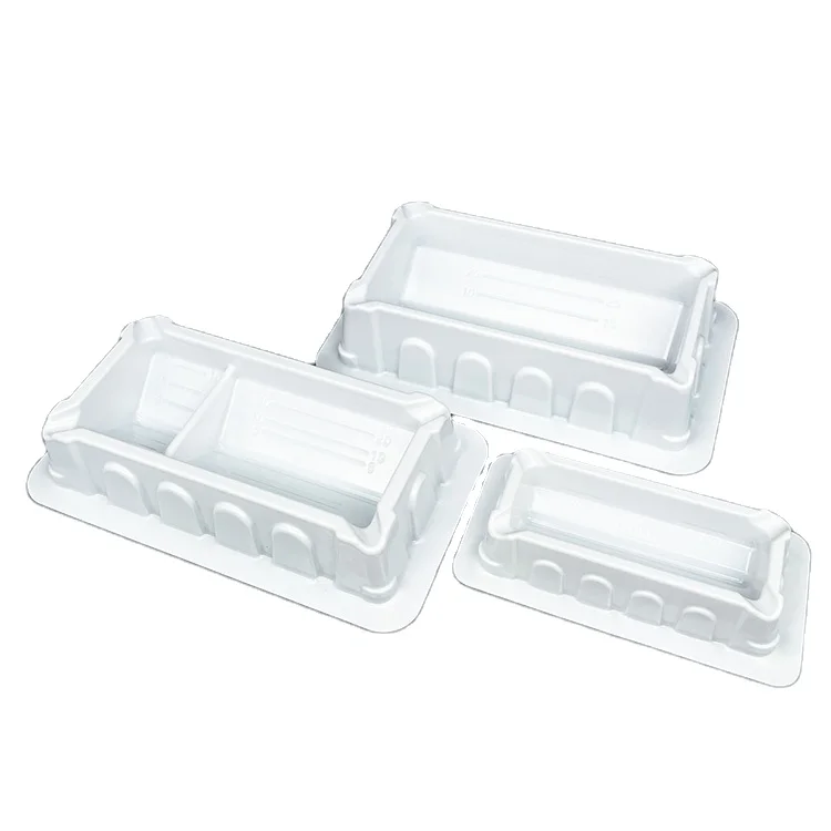 Лабораторный одноразовый резервуар для реагентов 10 мл, 25 мл, 50 мл, 100 мл, стерильные пластиковые V-образные резервуары для реагентов с белым дном