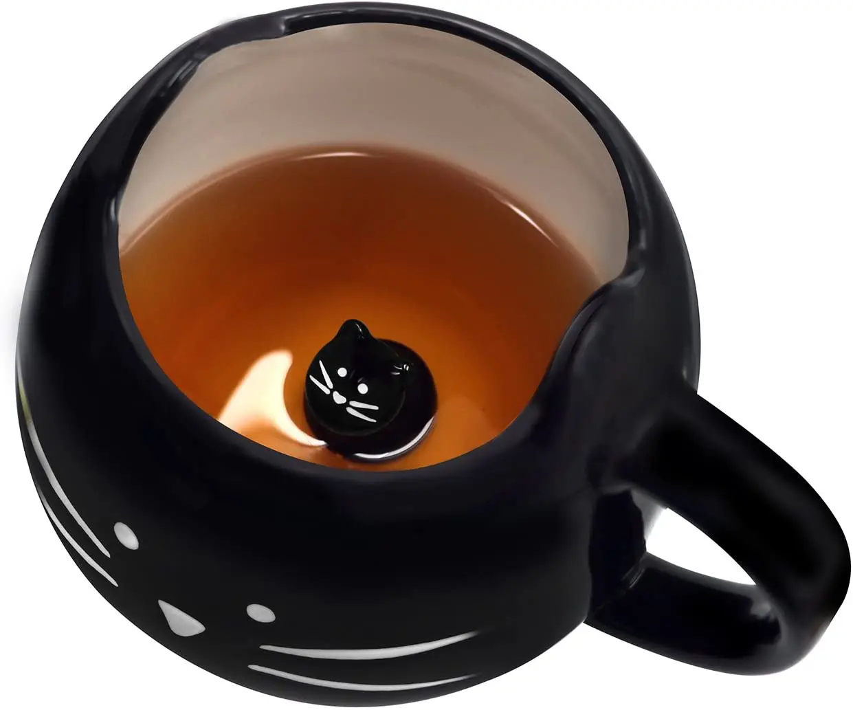 Creative decorative ceramic cow udderly coffee mug